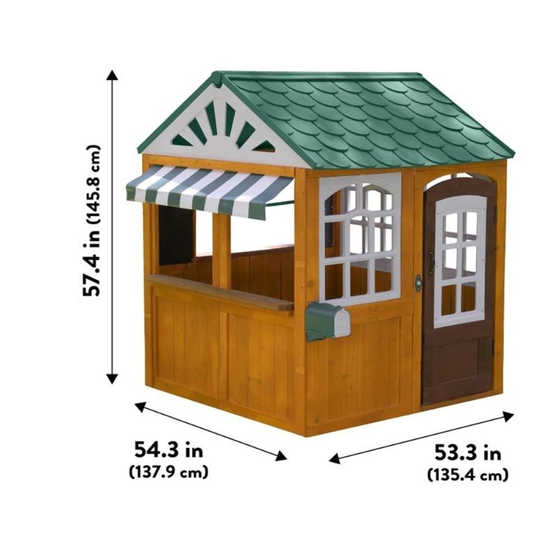 كيد كرافت - المنزل الخشبي الخارجي المطل على الحديقة