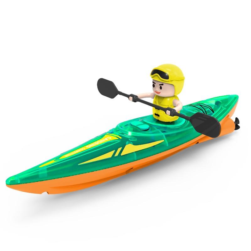 قارب سباق مزود بمصابيح ليد بجهاز تحكم عن بعد ألوان متعددة