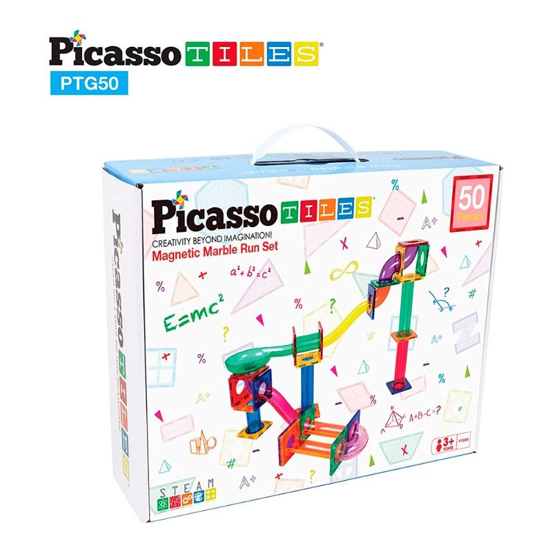 Picasso 50pcs Magnetic Marble Run Set