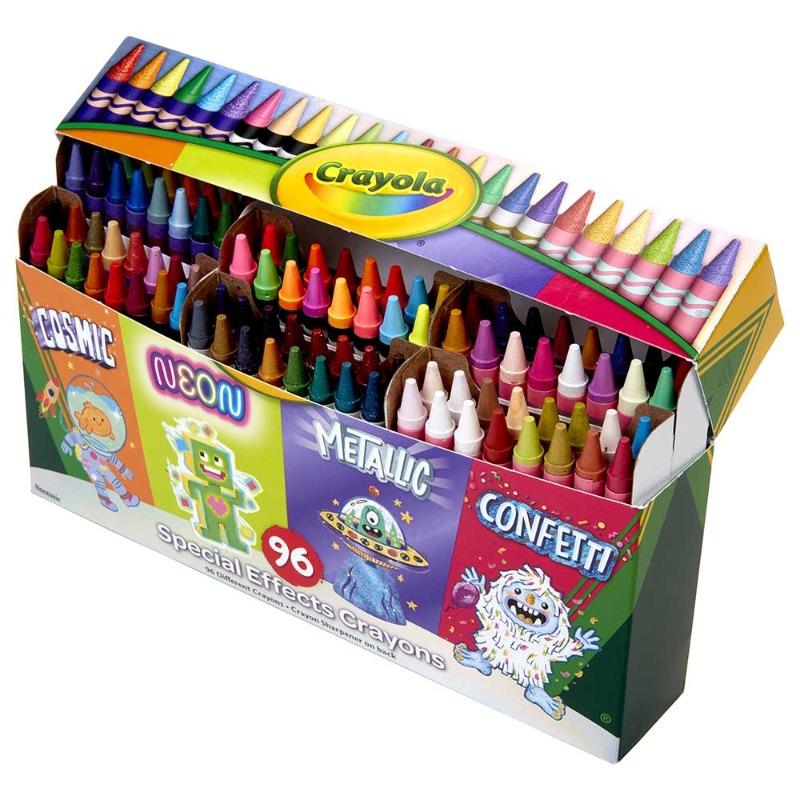 Crayola Special Effects Crayons - 96pcs
