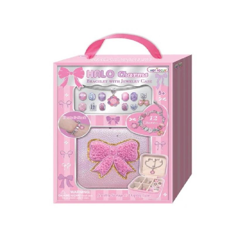 Hot Focus Halo Charms Bracelet And Jewelry Case Bowtiful