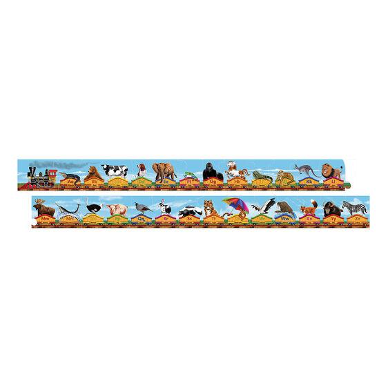 Melissa And Doug Alphabet Train Floor Puzzle - 28 Pieces