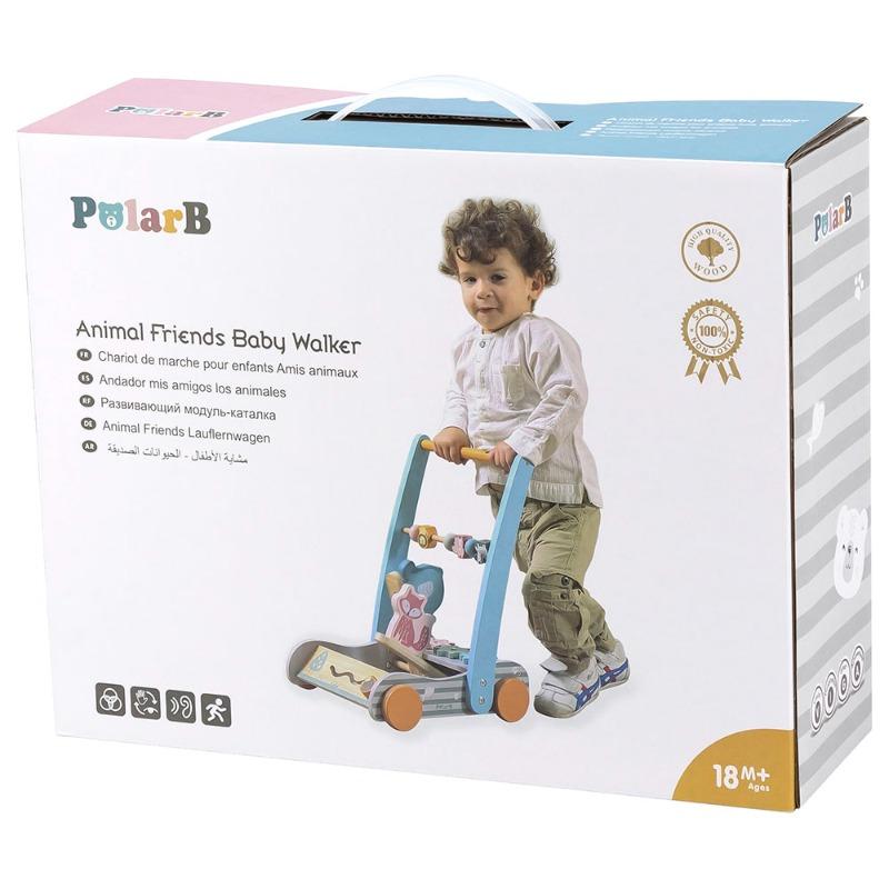 VIGA Animal Friends Baby Walker