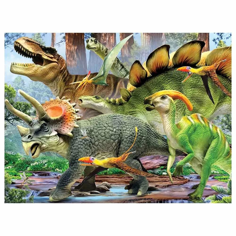 برايم 3 دي - مجموعة بازل ترايسيراتوبس ثلاثي الأبعاد - 500 قطعة