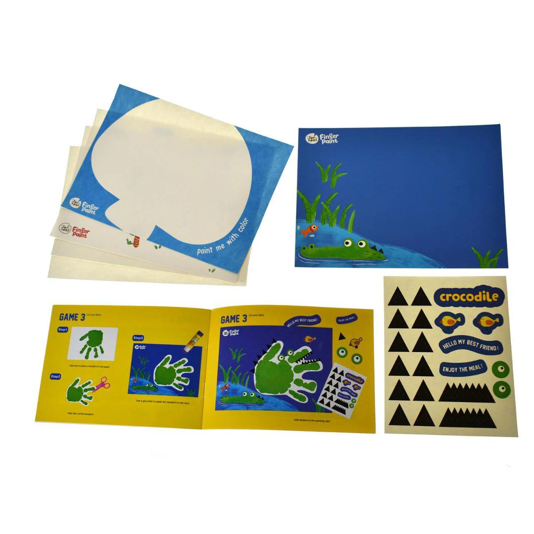 توكي توي - مجموعة طلاء أصابع الأطفال لون أزرق