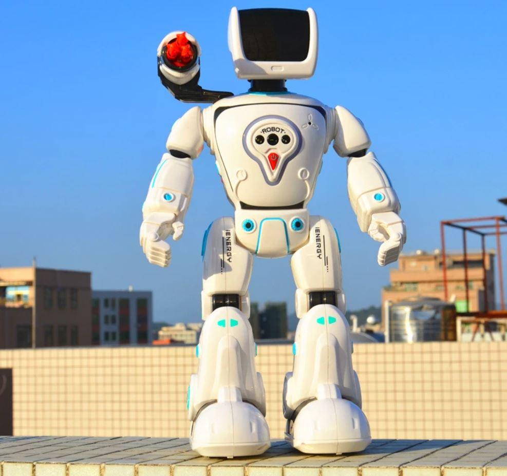 هيدرو إلكتريك روبوت بجهاز تحكم عن بعد لون أبيض