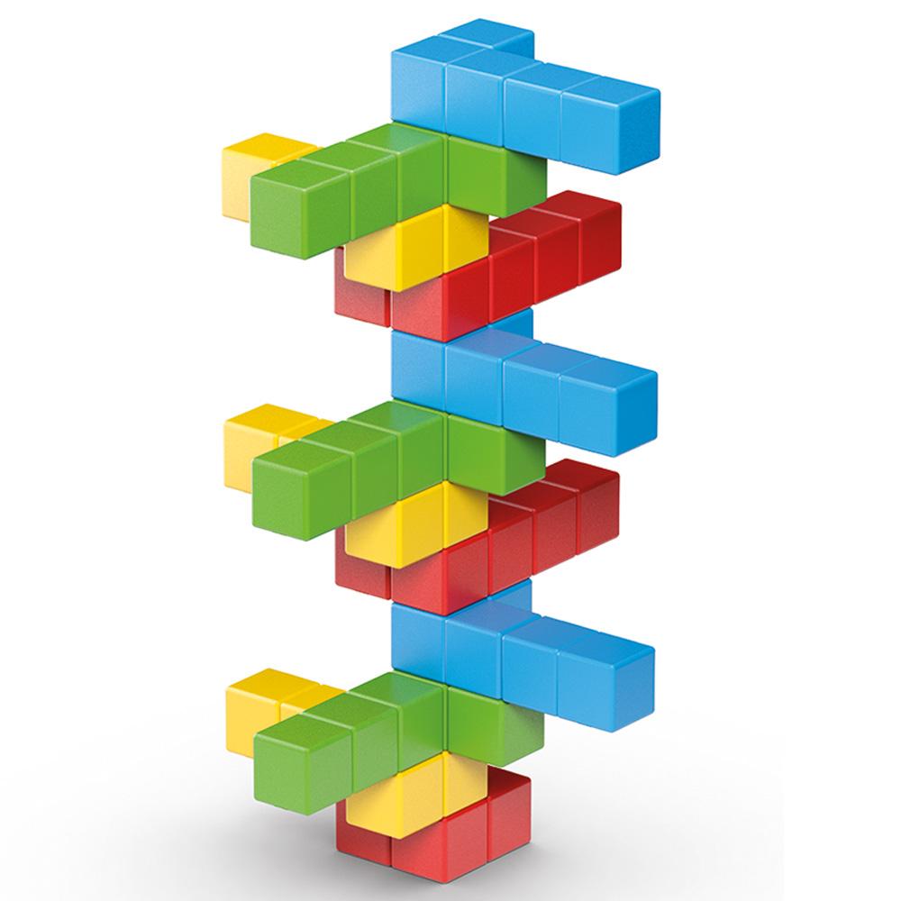 جيوماج - مجموعة المكعبات الملونة المغناطيسية تراي مي 64 قطعة