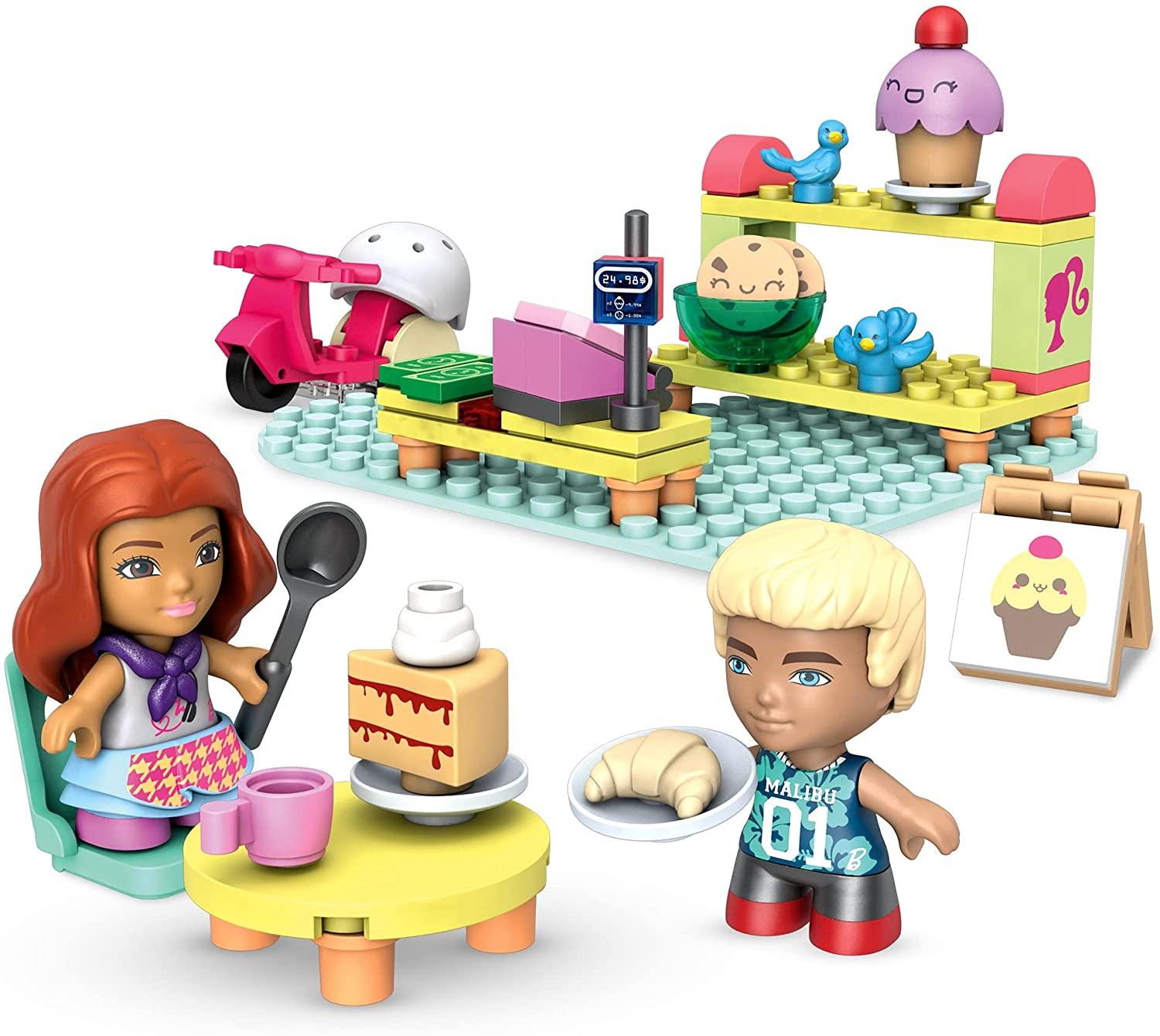 باربي - مجموعة بناء السوبر ماركت 76 قطعة