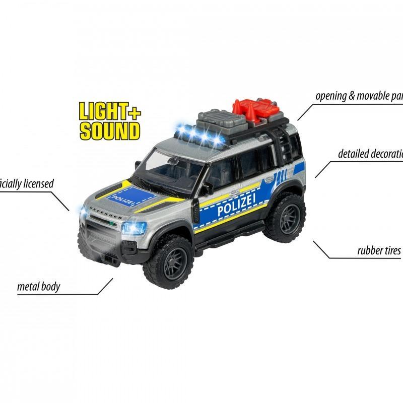 Majorette Land Rover Police