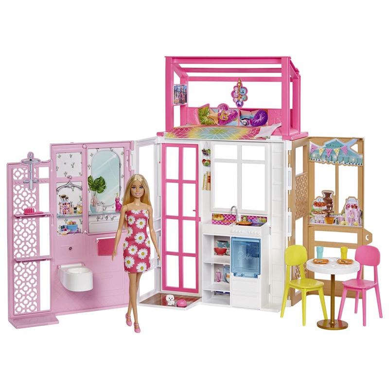 Barbie House with Doll