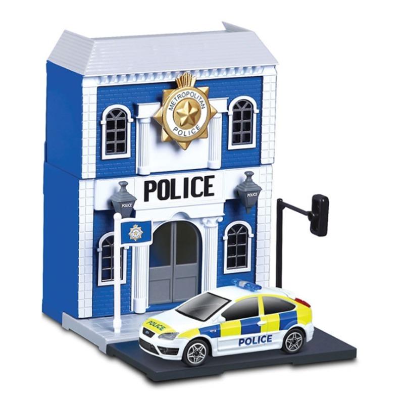 Bburago Build your City Police Station With Car