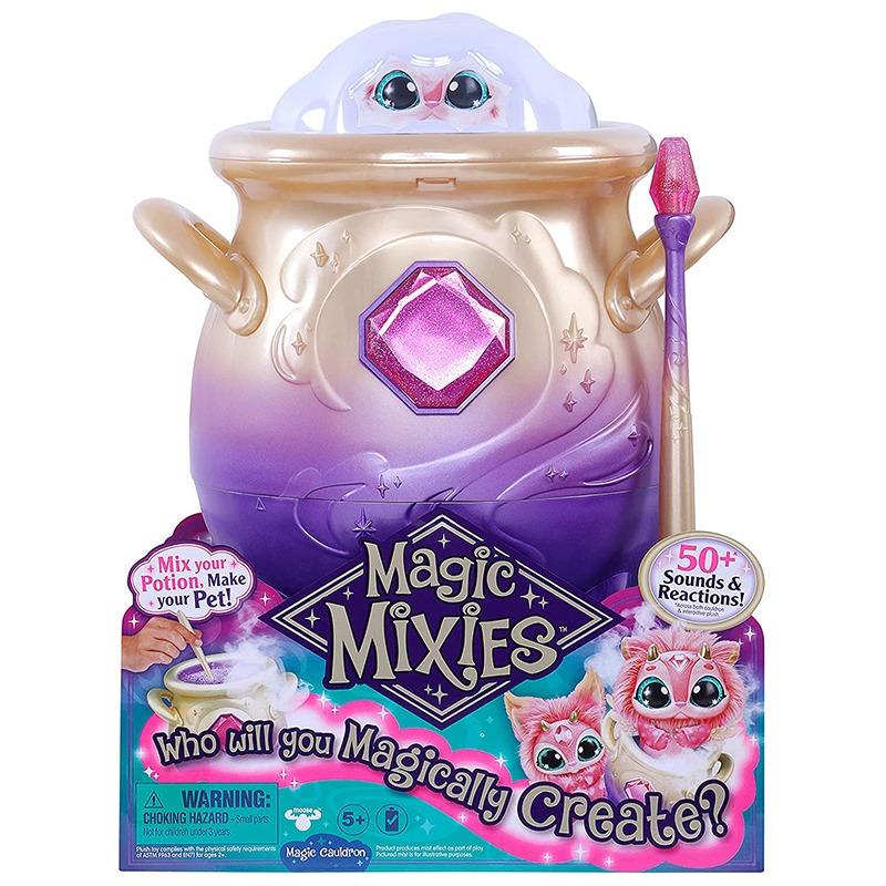Magic Mixies Magical Misting Cauldron With Interactive Plush - 8 inch