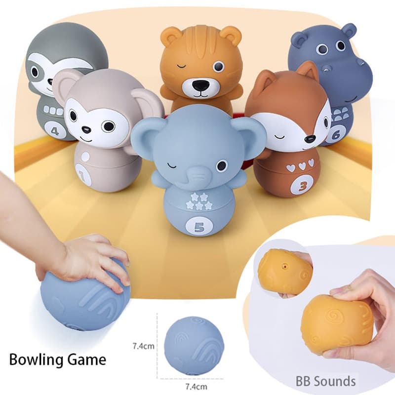 Konig Kids Bowling and Stacking Play Set