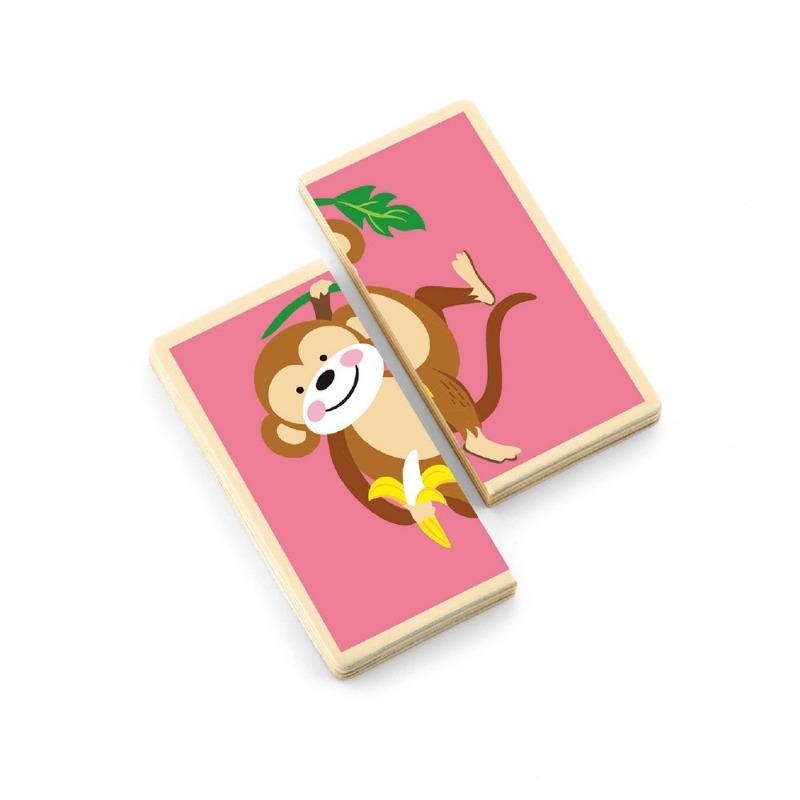 Viga Matching Puzzle - Jungle Animals