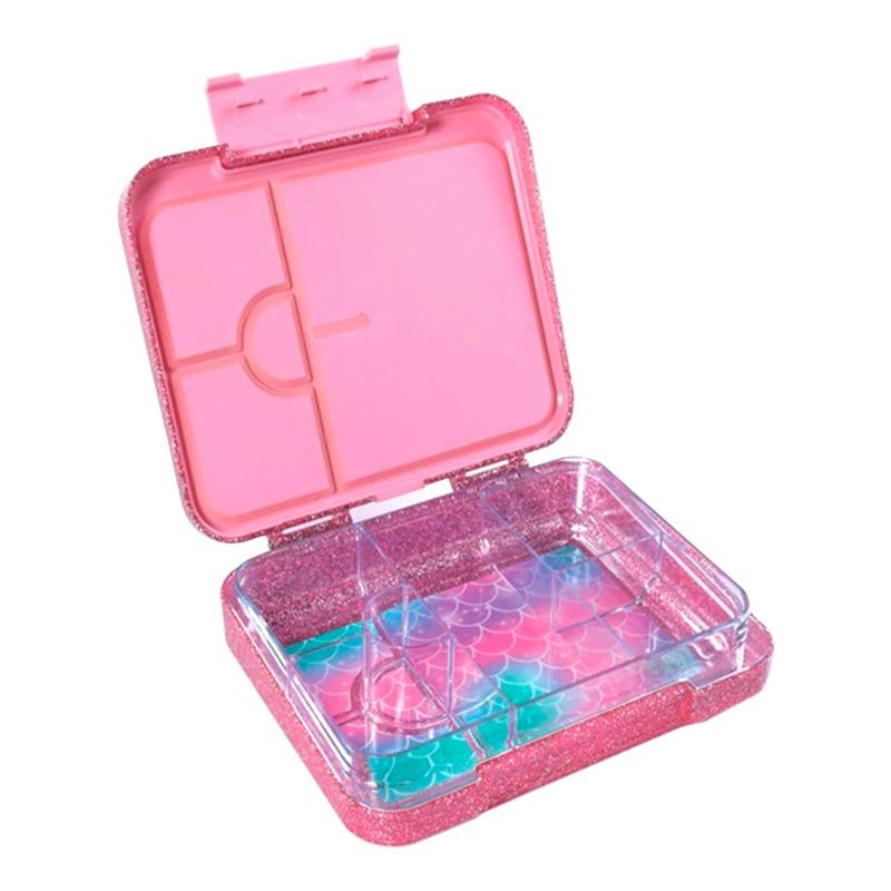 Essen 4/6 Compartment Personalized Bento Lunch Box Mermaid