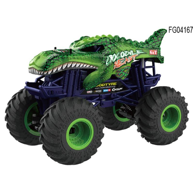 سيارة دفع رباعي بعجلات عملاقة لاسلكية – مقياس 1:10