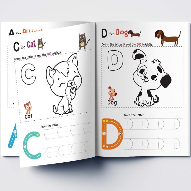 كتابي الأول لنماذج الحروف الكبيرة