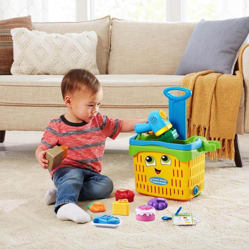 LeapFrog Count Along Basket And Scanner