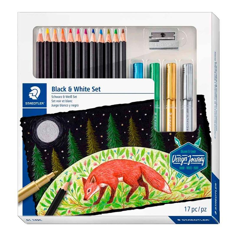 Staedtler Design Journey Mixed Colors Set 17 Pcs