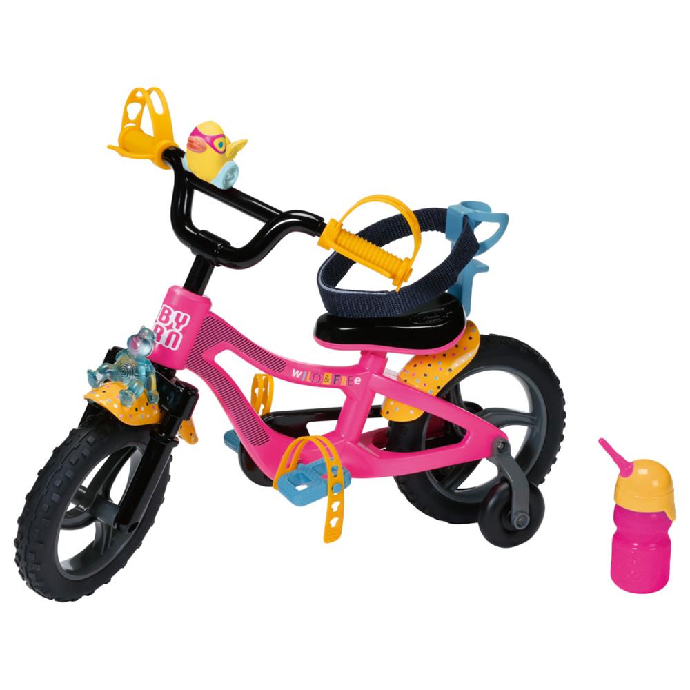 Baby Born Bike Seat Doll With Belt System