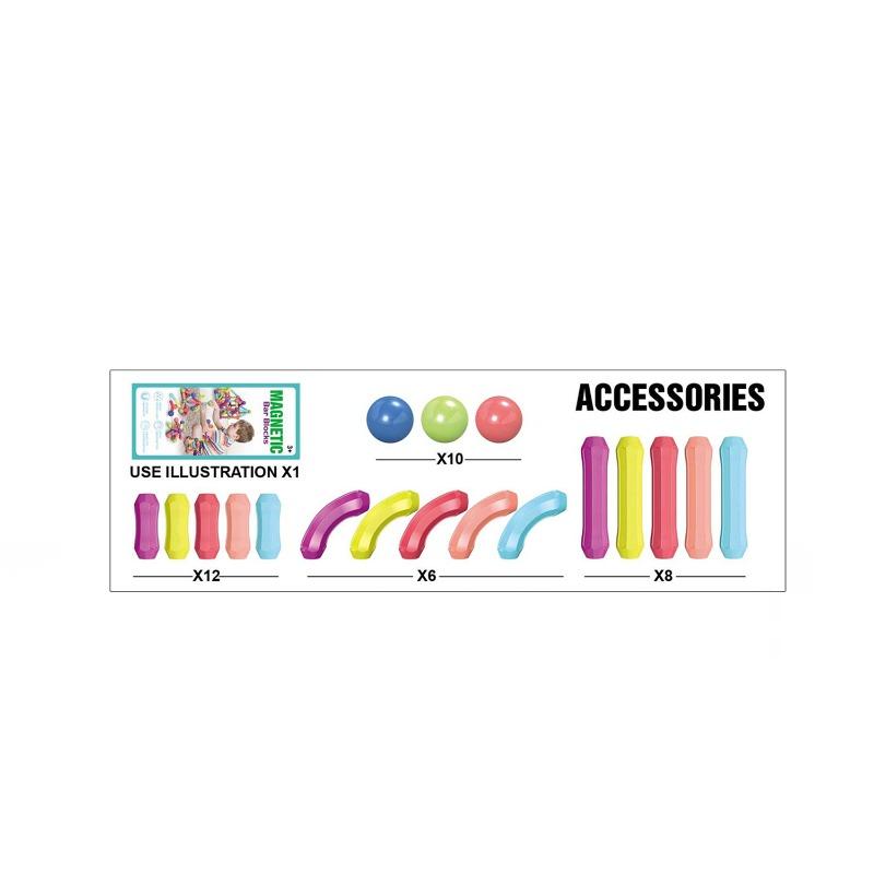 Labubu Magnetic Block - 36 pcs