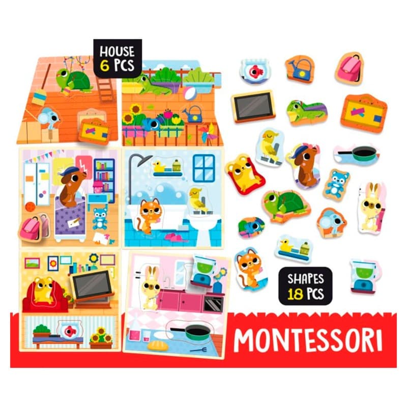 Lisciani Montessori Pet House