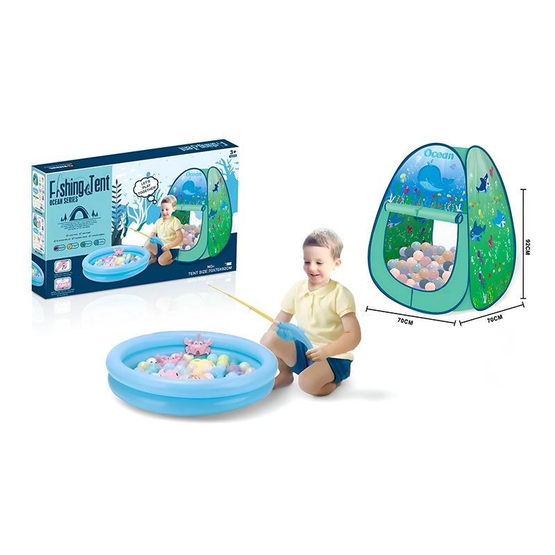 Fishing Tent with Balls