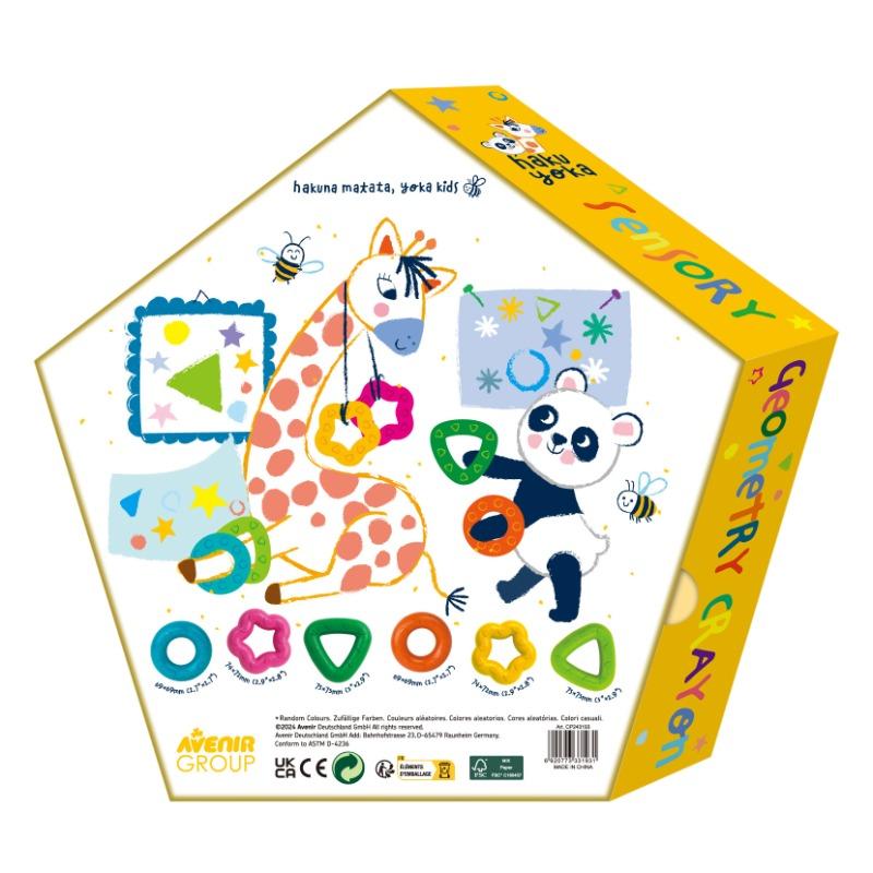 Crazy Mold Sensory Geometry Crayons