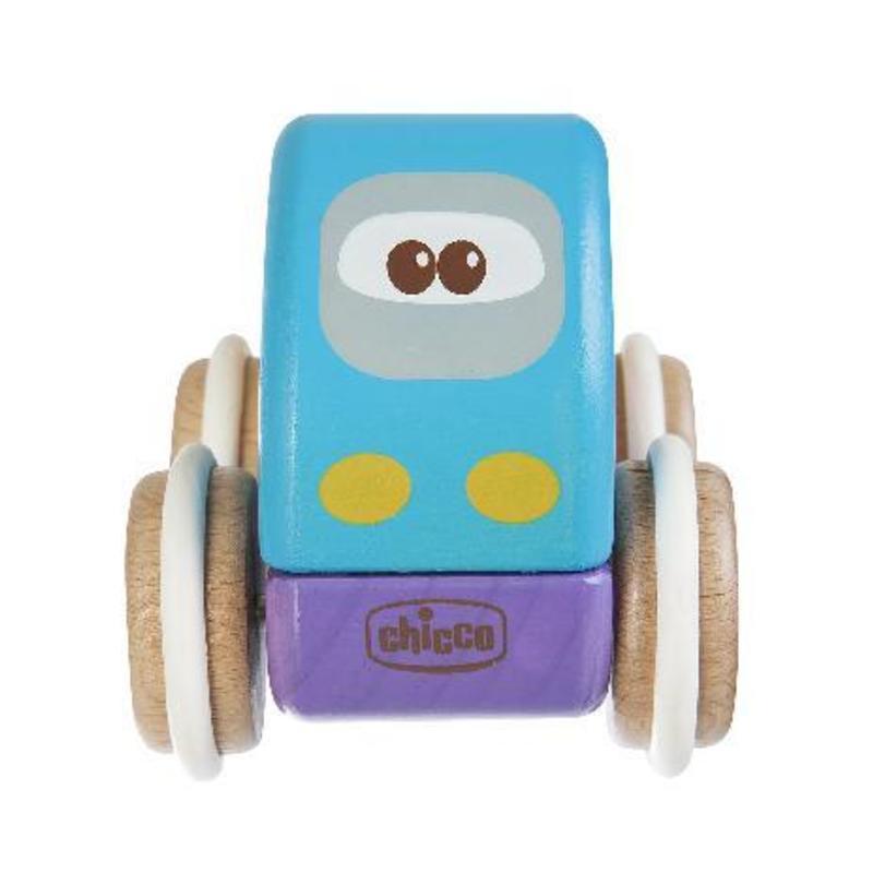 شيكو - لعبة شاحنة تفريغ خشبية