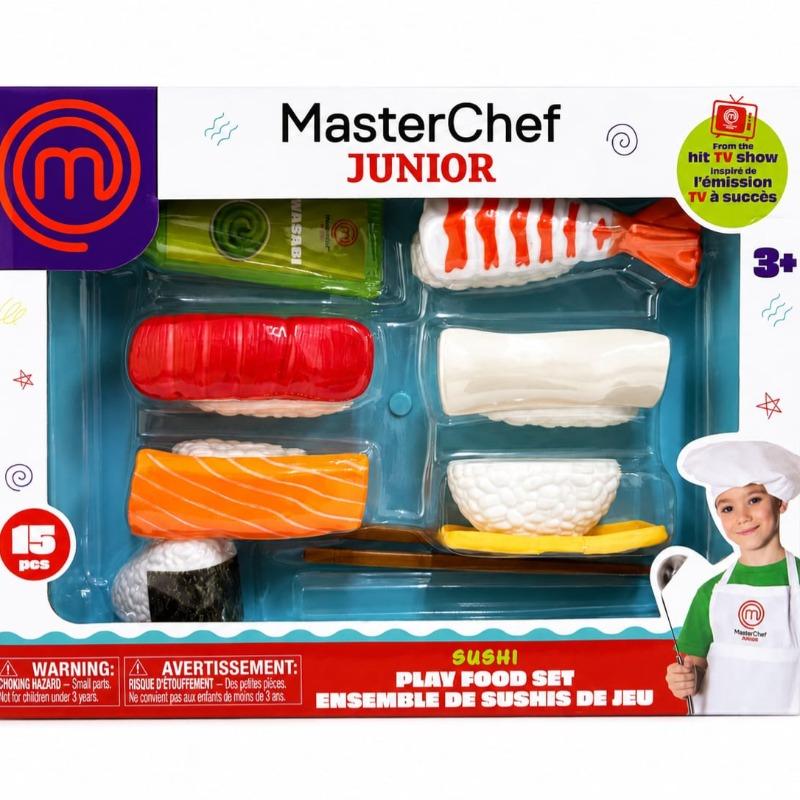 MasterChef Jr. Sushi Play Food Set – 15 Pieces