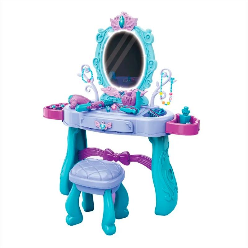 Princess Dressing Table and Chair with Light and Sound 31 Pcs