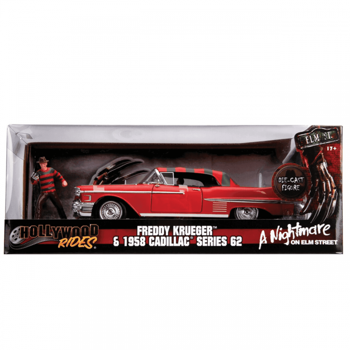 1958 Cadillac Series 62 Red with Freddy Krueger
