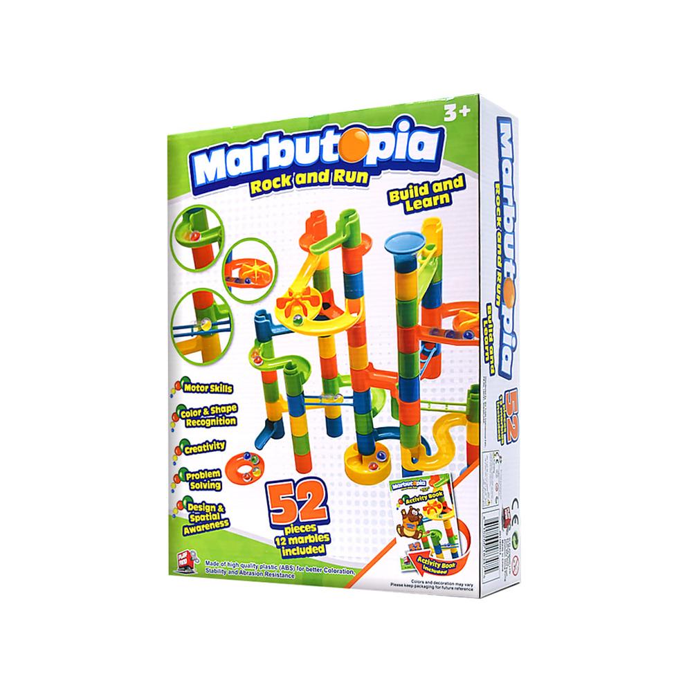 Marbutopia Rock And Run 52 pieces With Activity Book