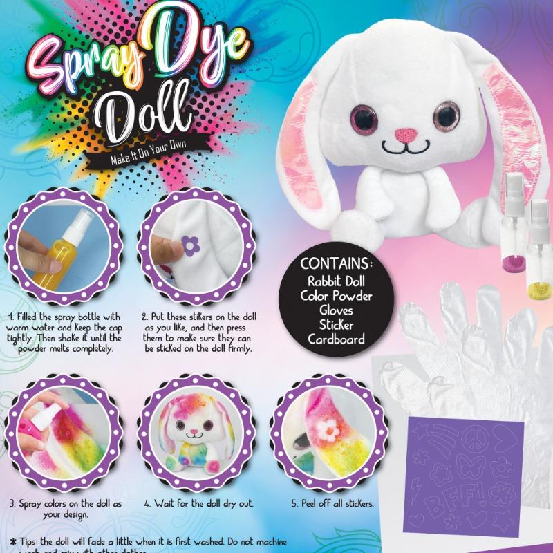 Sew Star Spray Dye Doll - Rabbit