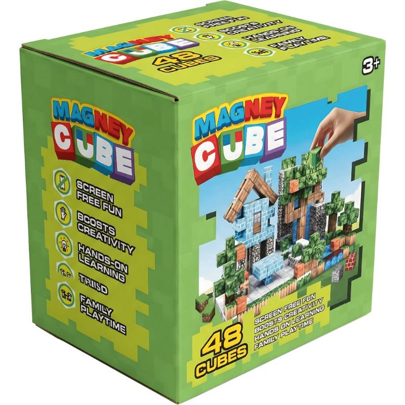 Magni Cube - Magnetic Building Blocks 48 Pieces