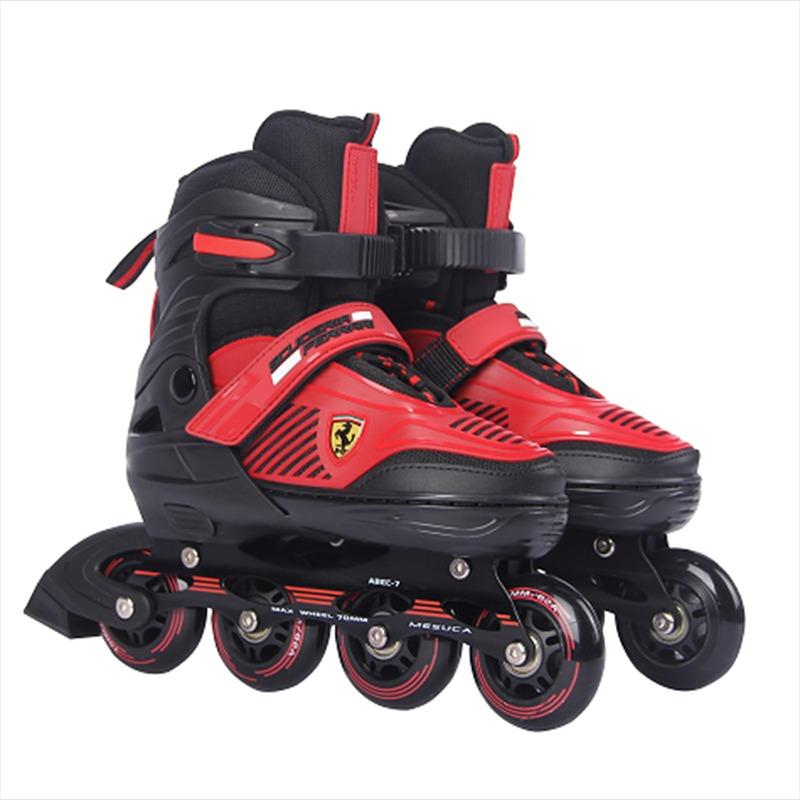 Mesuca Ferrari Inline Roller Skates Shoes - Red