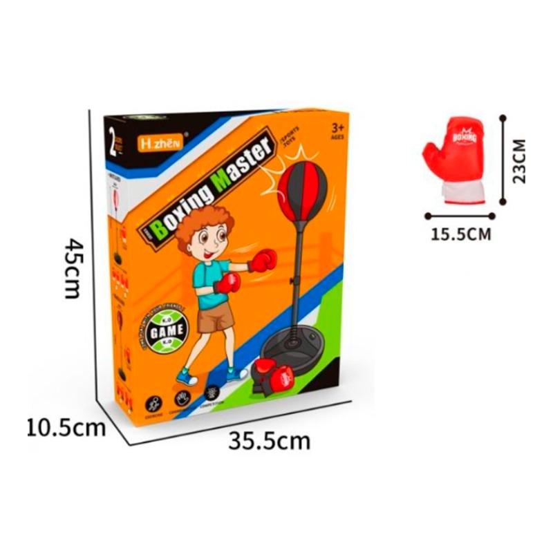 مجموعة ملاكمة ذات قاعدة كبيرة مقاس 108 سم