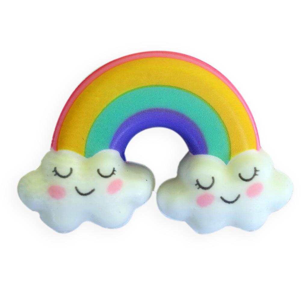 Squishy Sticker Rainbow - Small 4 cm