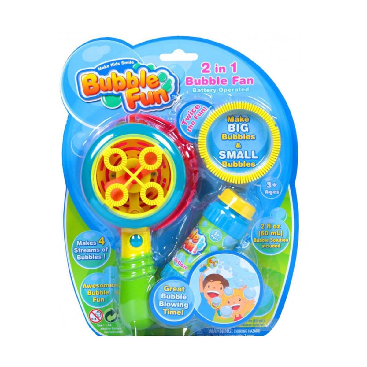 Bubble Fun 2 In 1 Bubble Fan