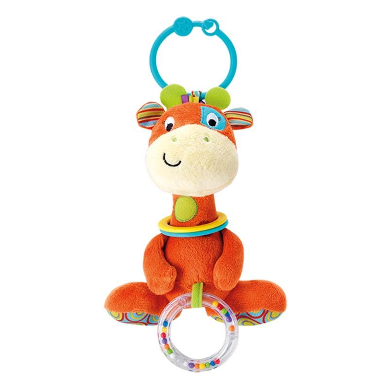 Patch the Giraffe Rattle with Rings