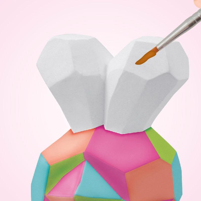 Mogtoy Painting Rabbit Plaster Coloring Set