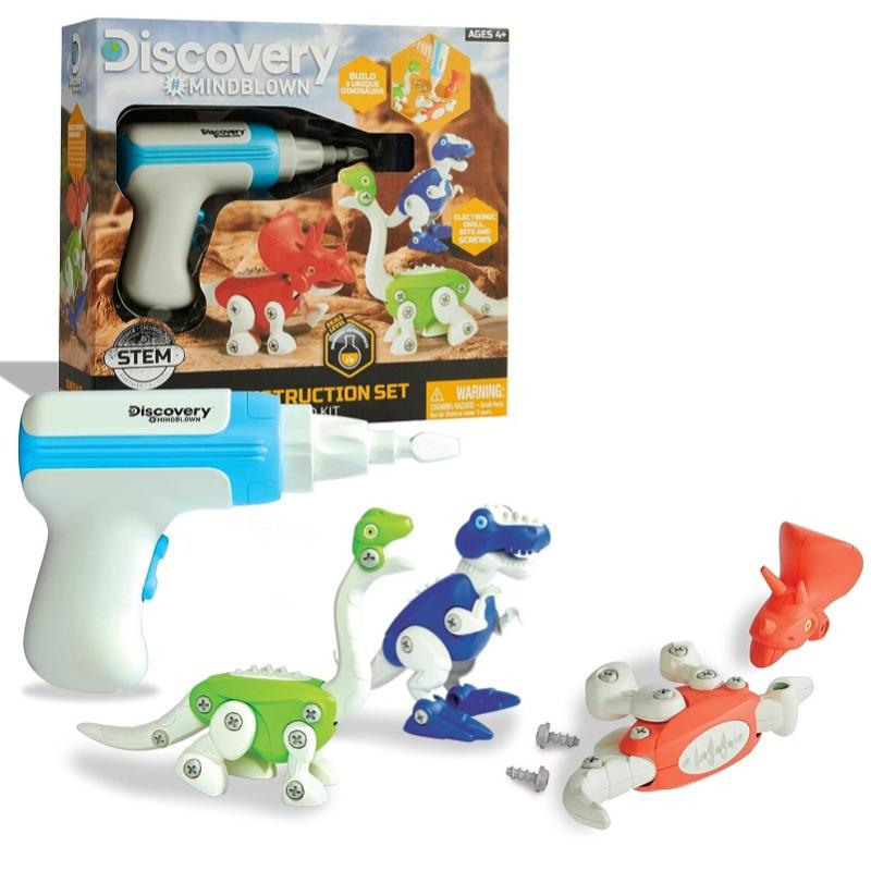ديسكوفري مايندبلون - مجموعة بناء الديناصورات 90 قطعة