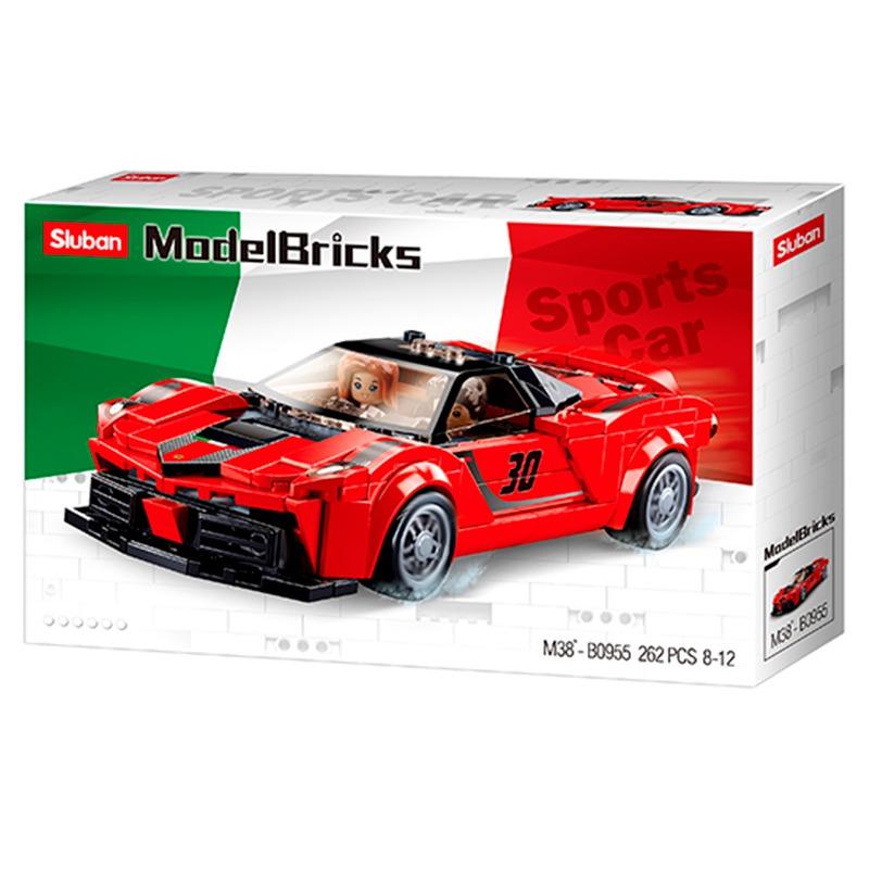 Sluban- Italian Super Car Red