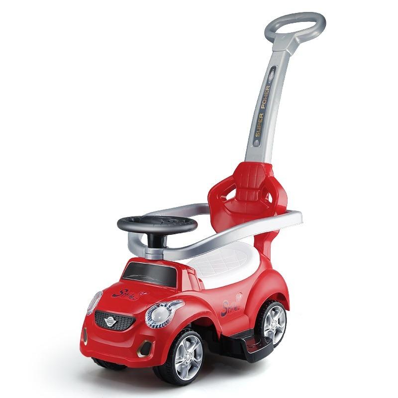 Funny Baby Pushing Tolo Car