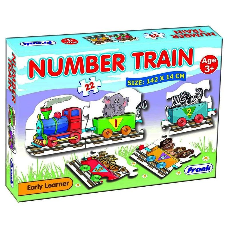 Frank Number Train Puzzle -22 Pcs
