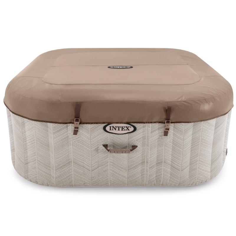 إنتكس - حوض استحمام سبا الفقاعات شيفرون ديلوكس سكوير - 4 أشخاص