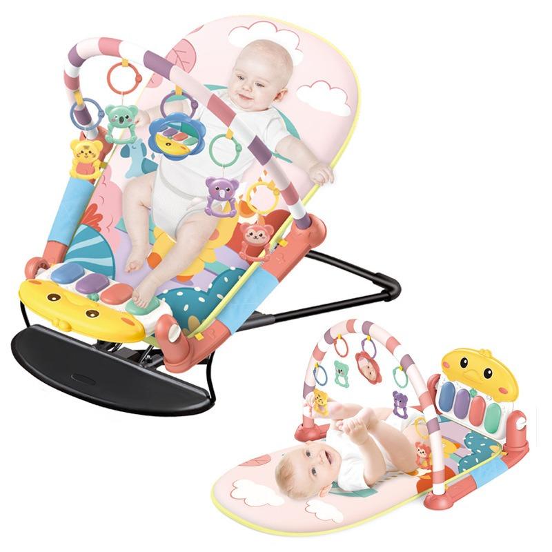 Ibi-Irn 2 in 1 Lounge and Leisure Activity Mat Pink