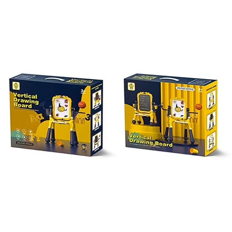 Magnetic Drawing Board 4 In 1 - Yellow