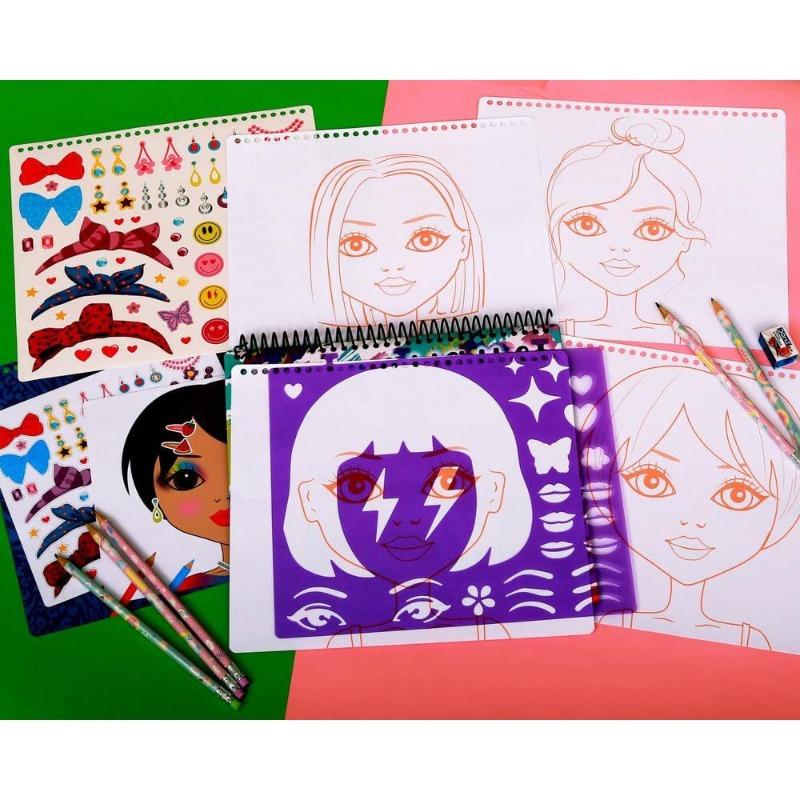 ستريديرس -مجموعة رسومات مصممي المكياج - باللغة الإنجليزية