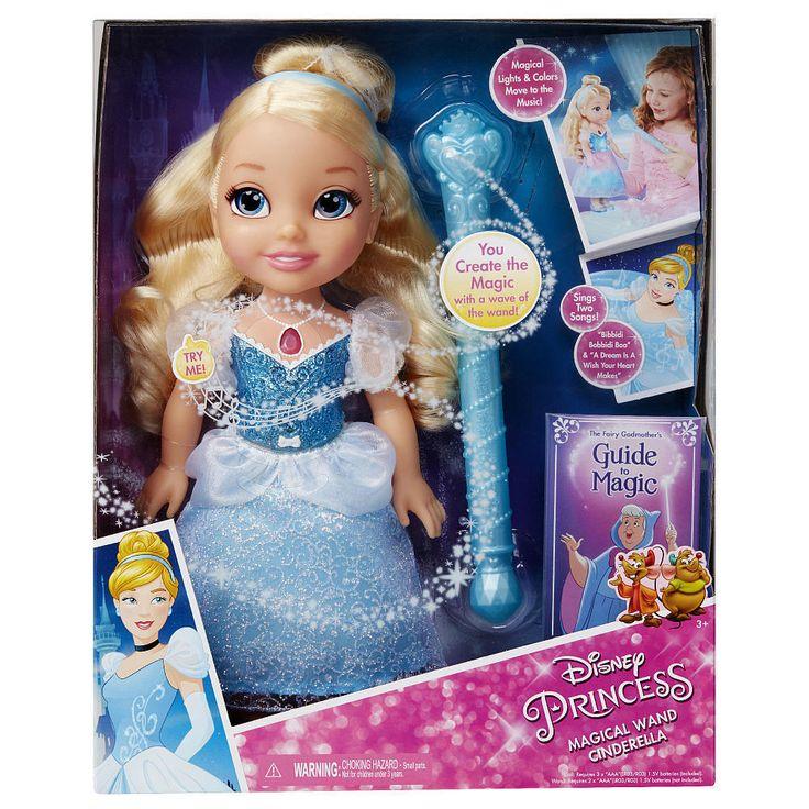 Disney Princess Magical Wand Cinderella Doll